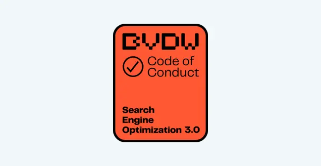 BVDW-Siegel: Unterzeichner des Code of Conduct SEO 3.0