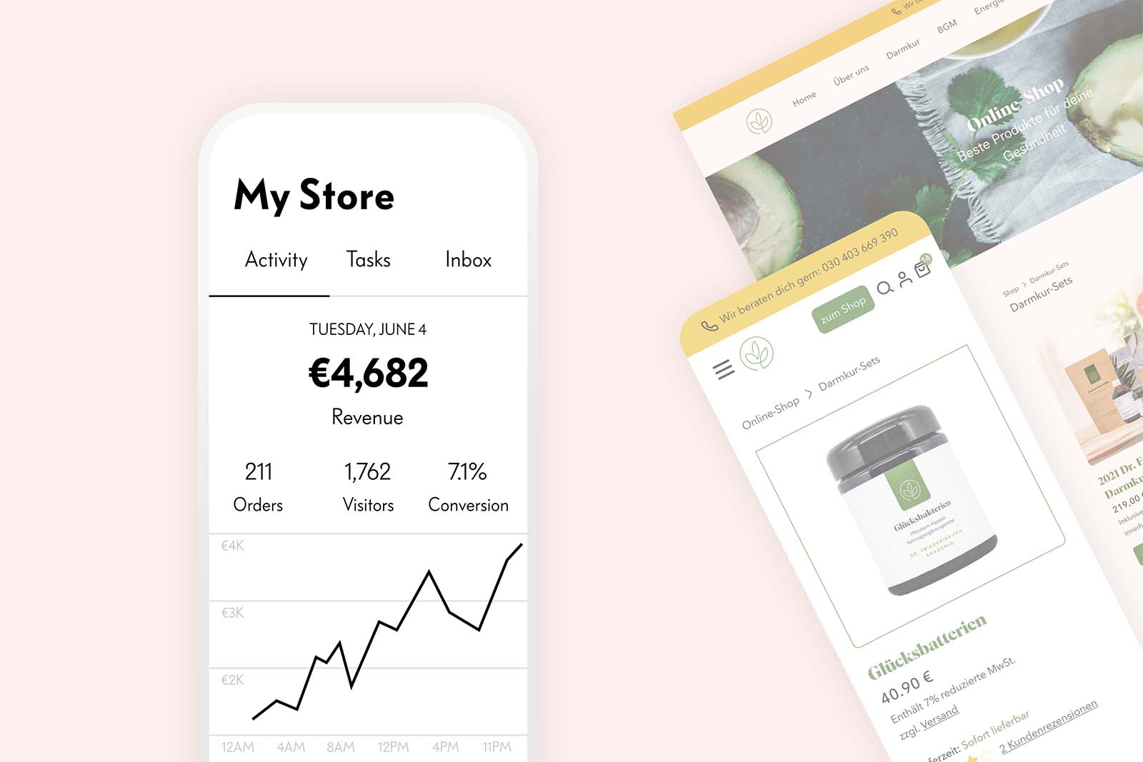 Bild: Onlineshop mit WordPress und Woocommerce