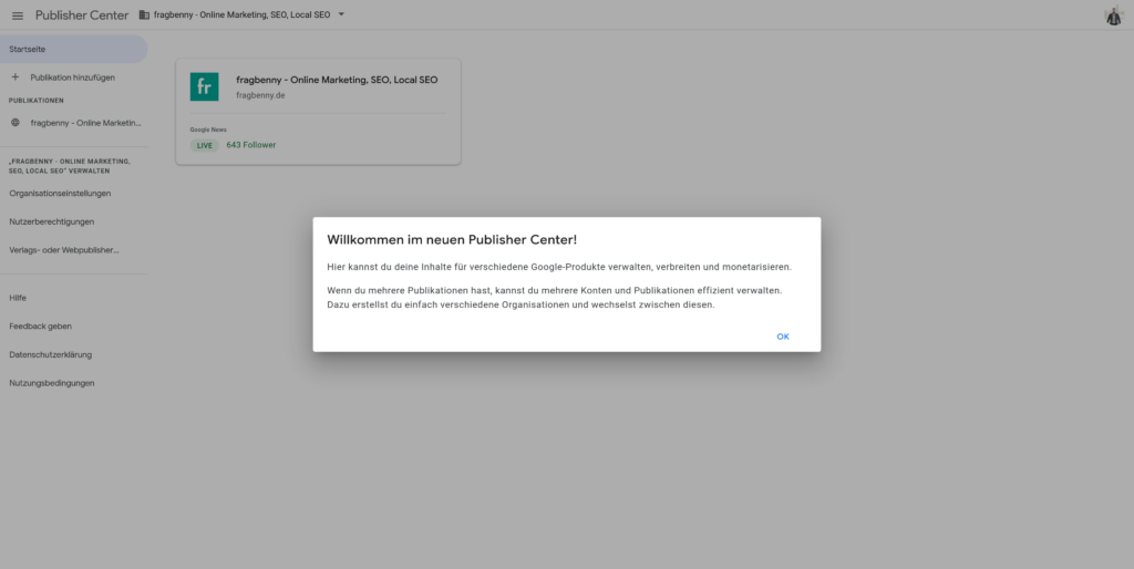 Content-Strategie richtig gemacht Das Google Publisher Center
